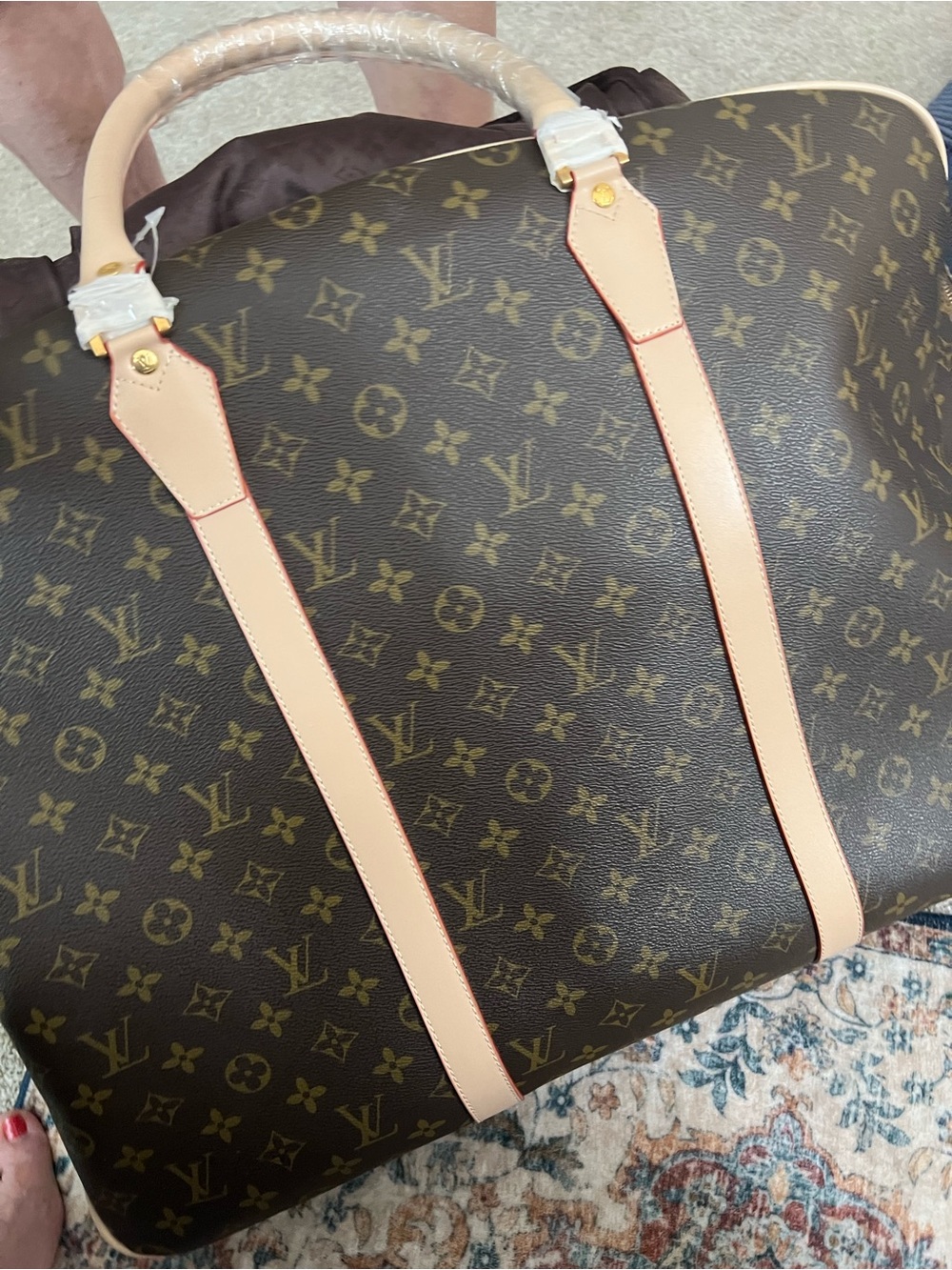 Classic Designer small Suitcase w garment department inside , plus more. - Picture 4 of 16